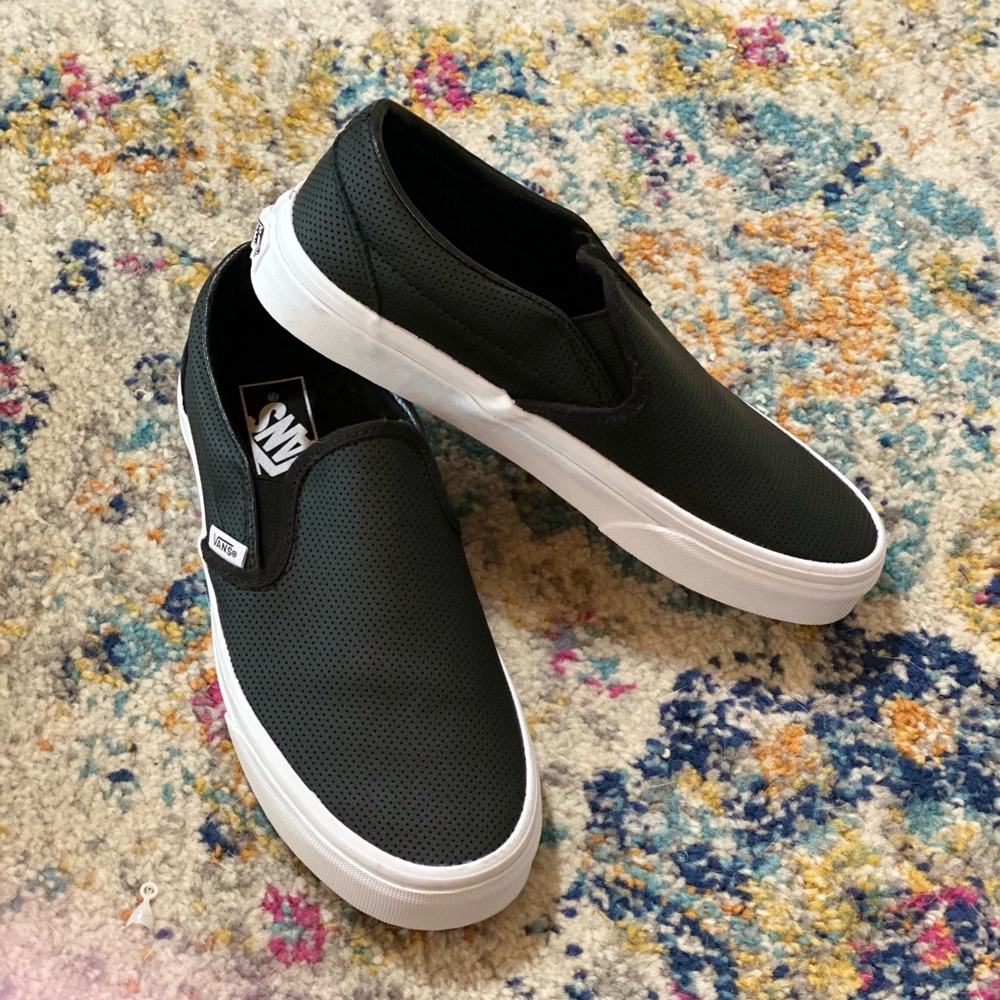 Women’s Asher Vans Perforated leather